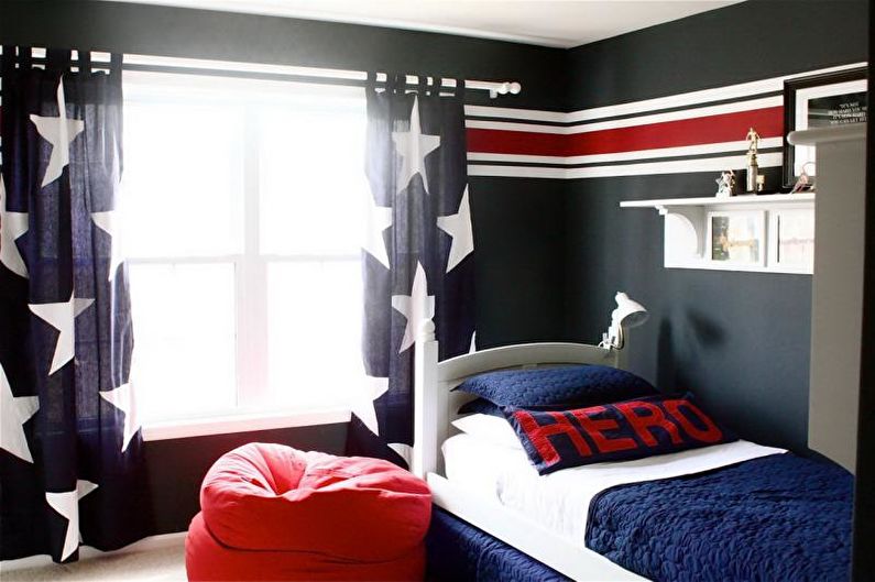 Interior design rooms for a teenage boy - photo