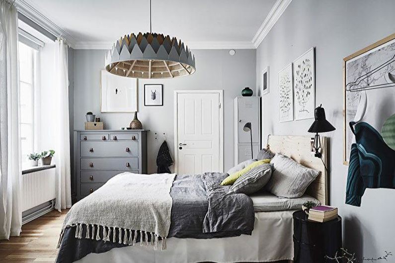 Bedroom - Scandinavian style apartment design