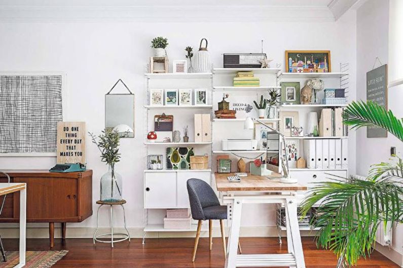 Scandinavian style apartment interior design - photo