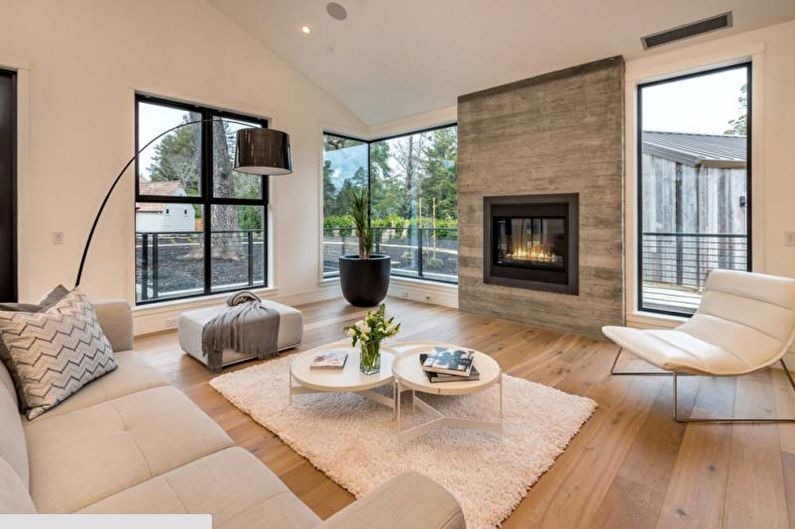 Scandinavian style apartment interior design - photo