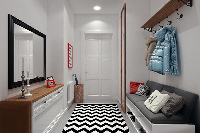Scandinavian style apartment interior design - photo