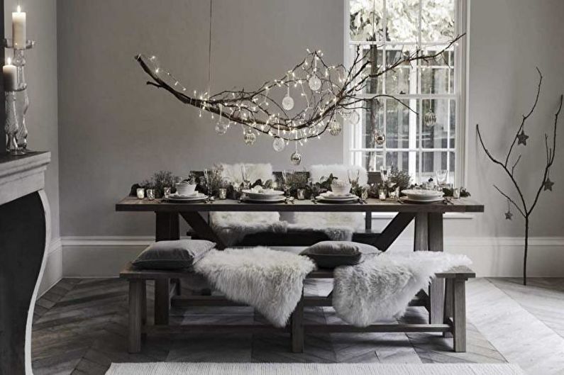 Scandinavian style apartment interior design - photo