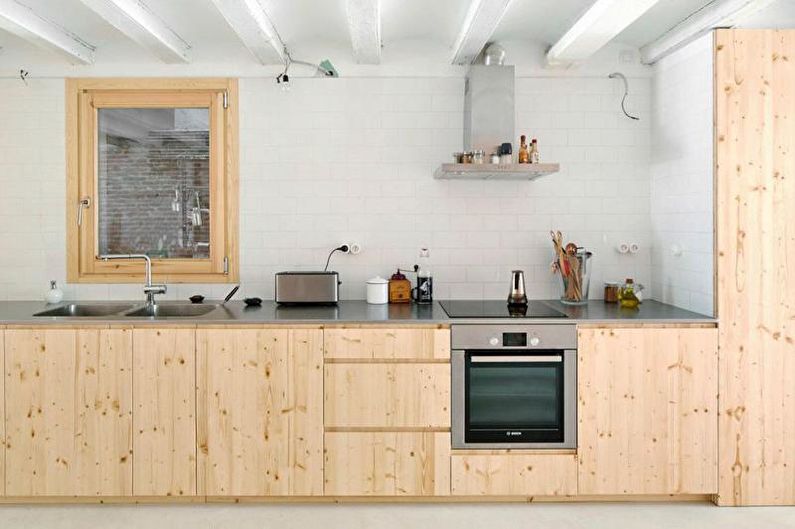 Scandinavian style apartment interior design - photo