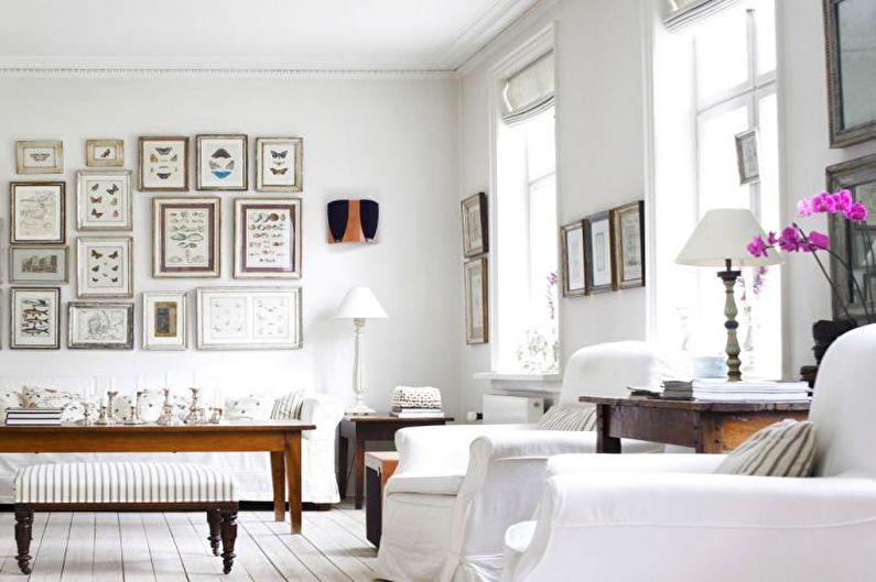 Scandinavian style apartment interior design - photo
