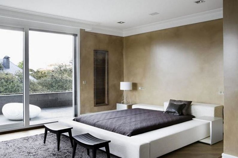 Disenyo ng minimal na estilo ng interior interior - larawan