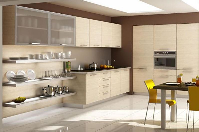Gabungan lembut - Cara memilih warna untuk dapur