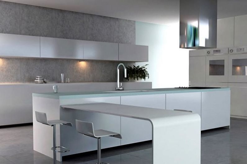 Gray Kitchen Design Features