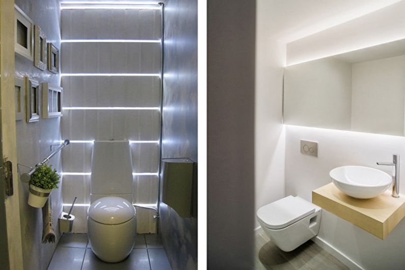 Minimalism small toilet - Interior Design