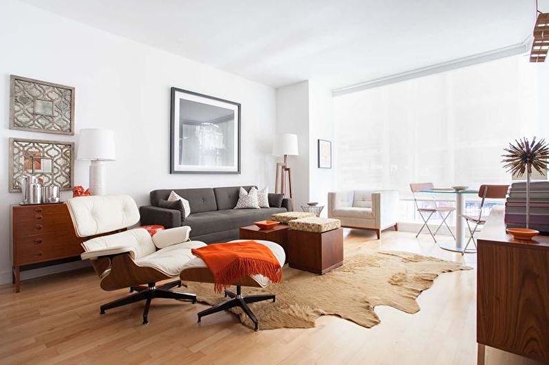 Living Room - Design of a two-room apartment