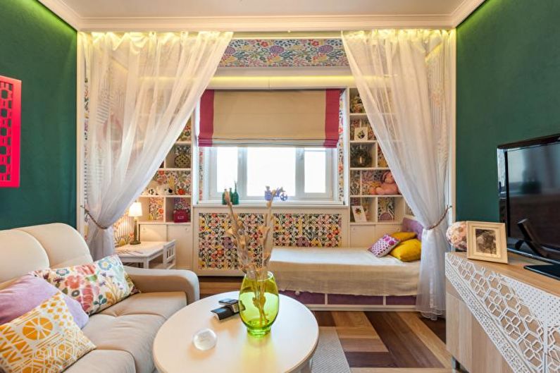 Kids Corner - Design of a two-room apartment