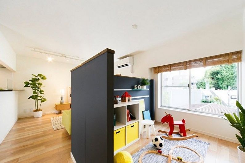 Kids Corner - Design of a two-room apartment