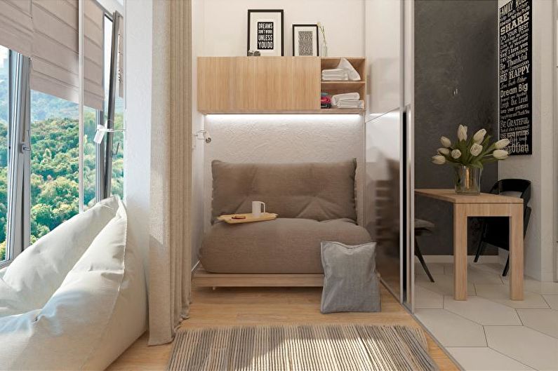 Small Scandinavian-style apartment - Interior Design