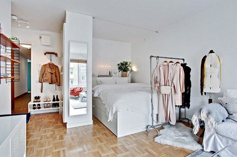 Interior design of a small apartment - photo