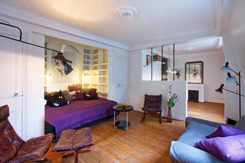 Interior design of a small apartment - photo