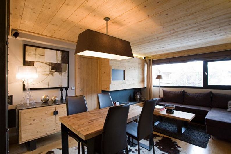 Interior design of a small apartment - photo