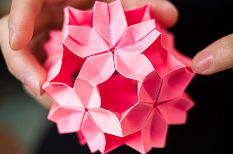 DIY Papierowe kwiaty - gałąź Sakura