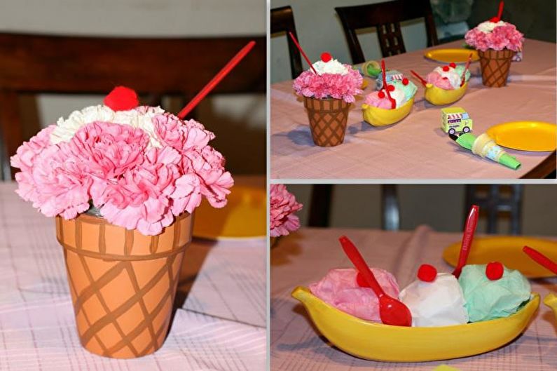 DIY papierowe kwiaty - zdjęcie