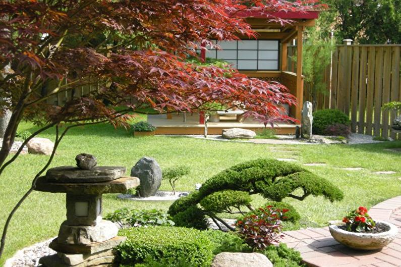 Japanilainen tyyli - kesämökin maisemointi