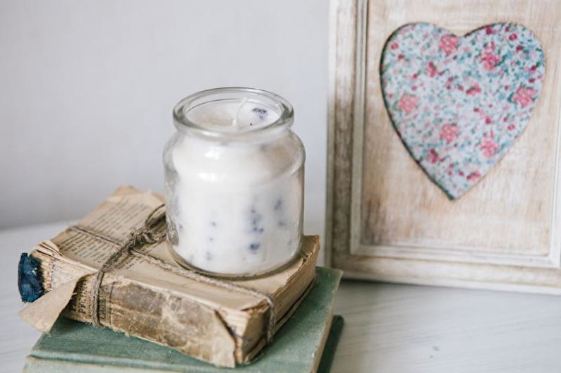 Lavender Candle - DIY Decorative Candles