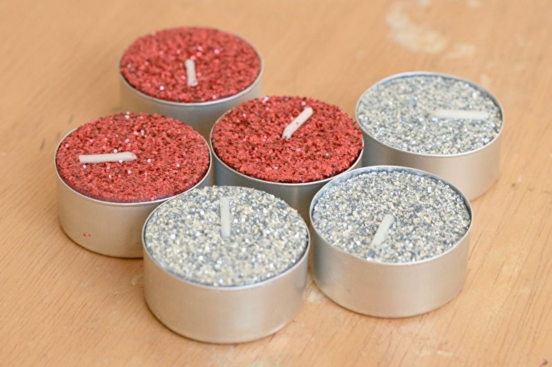 Sparkle Candle - DIY Decorative Candles