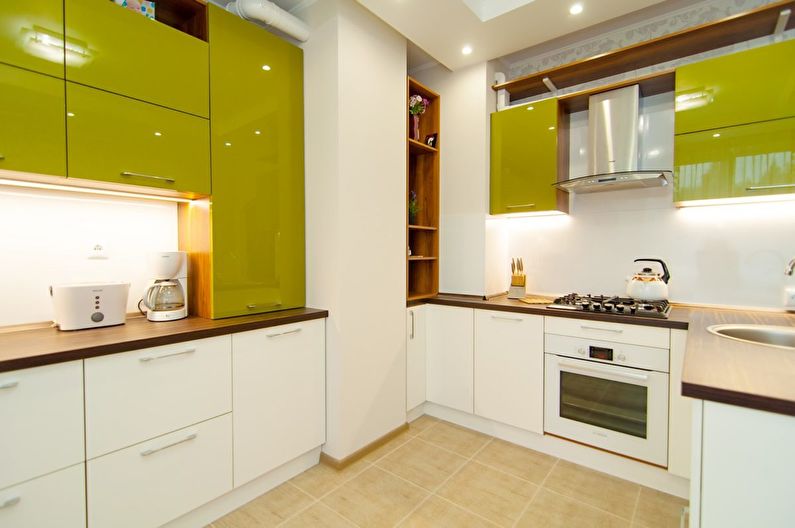 Olive Kitchen Design - osvetlenie