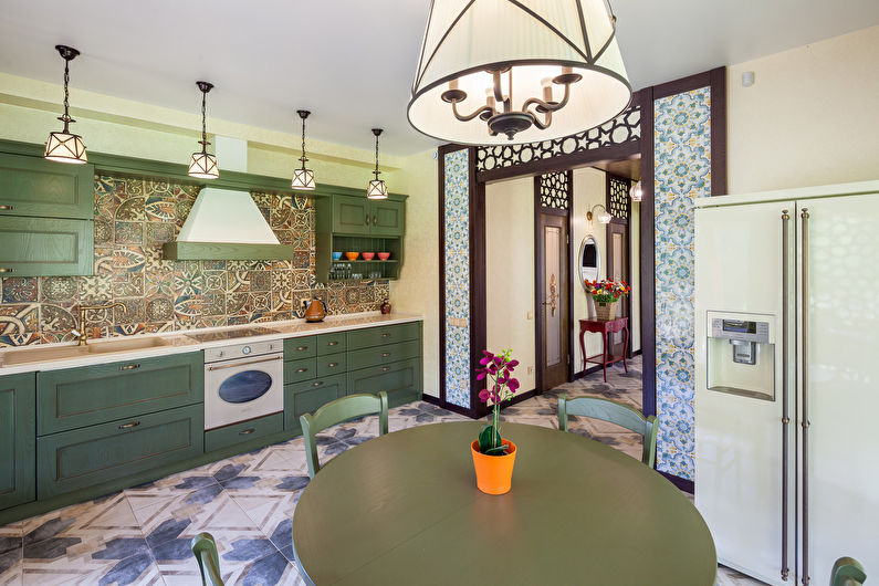 Olive Kitchen Design - osvetlenie