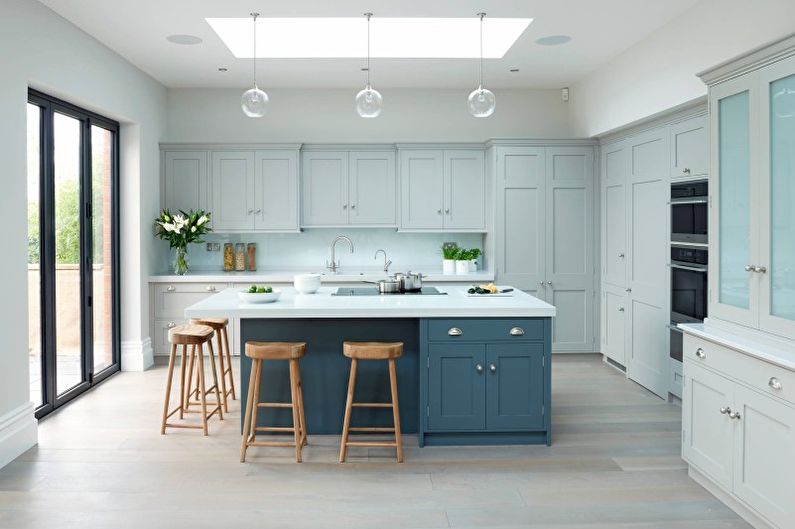 Kitchen Design in Turquoise - Wall Decoration