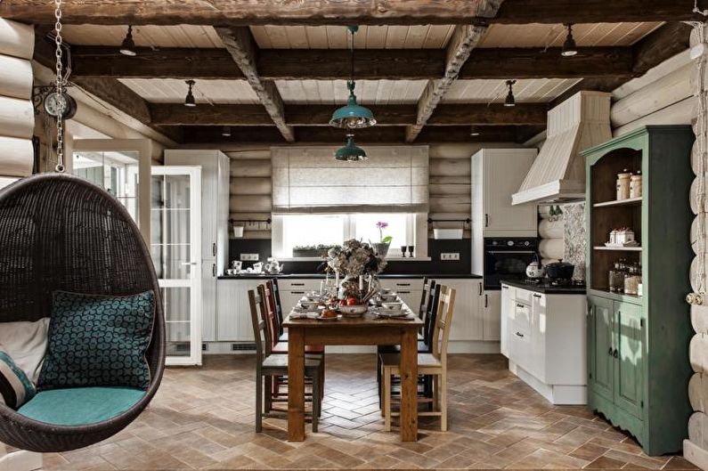 Design of the kitchen-dining room (95 photos)