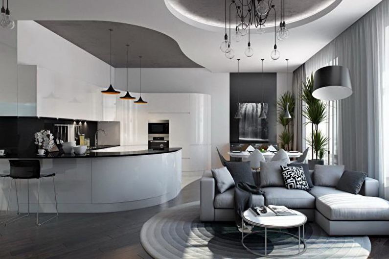 Kitchen Studio Design: 75 Photo Ideas