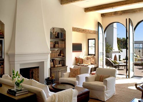 Estil mediterrani a l'interior (85 fotos)