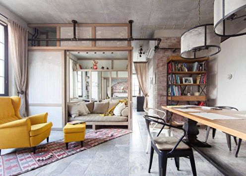 Design of a two-room apartment (70 photos)