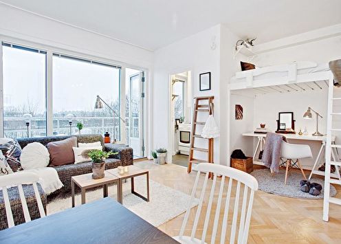 Design of a small apartment (90 photos)