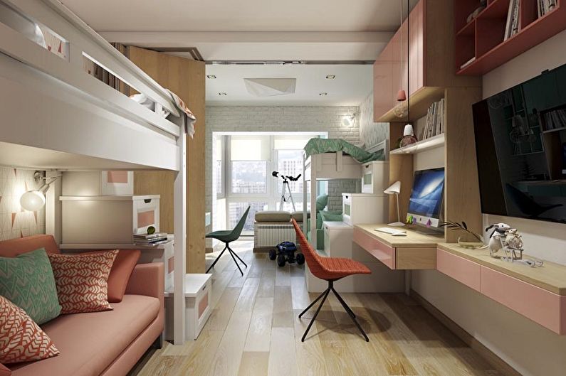 Kids Room Design for Boy and Girl - Floor Finish