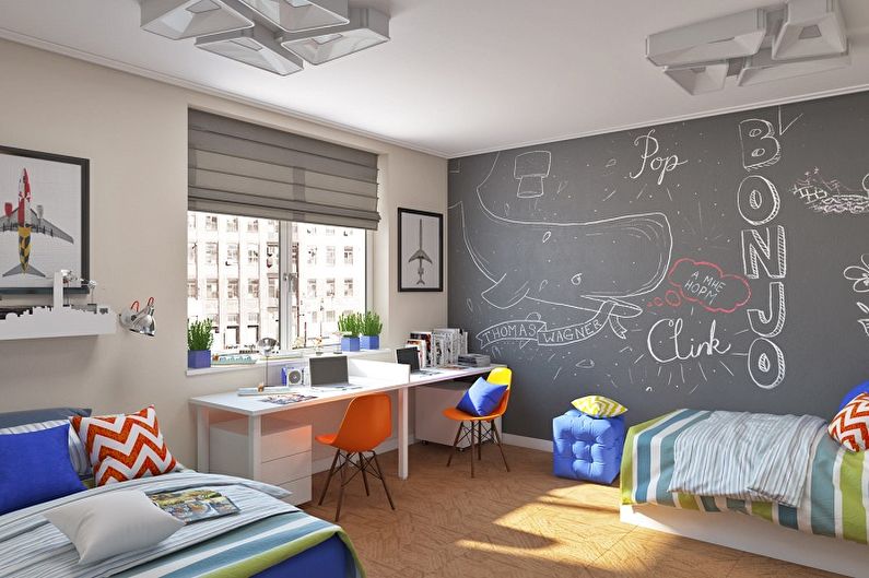 Kids Room Design for Boy and Girl - Wall Decoration