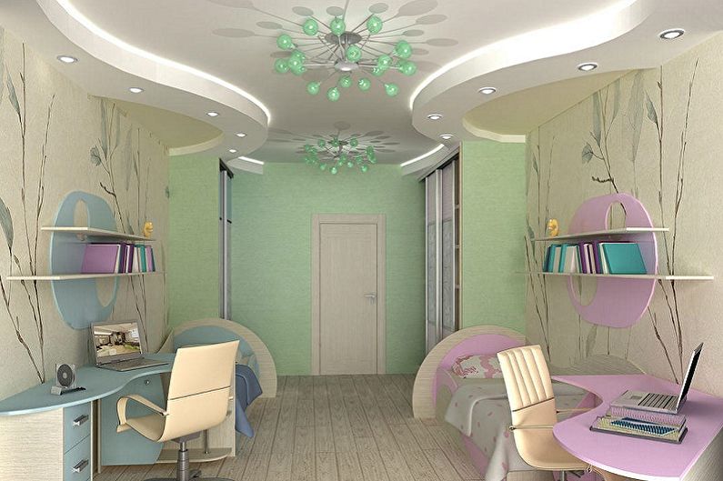Kids Room Design for Boy and Girl - Ceiling Finish