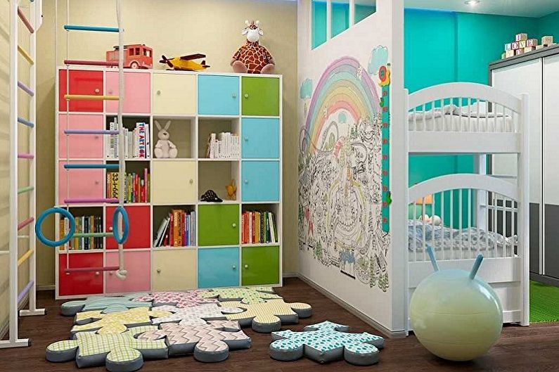 Furniture for a boy’s and a girl’s nursery - Game Zone