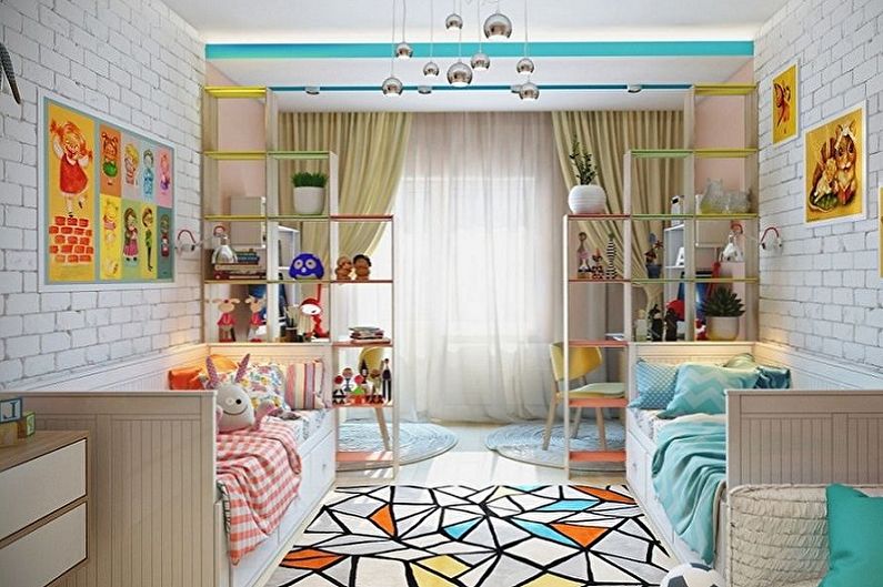 Children's design for a boy and a girl (75 photos)