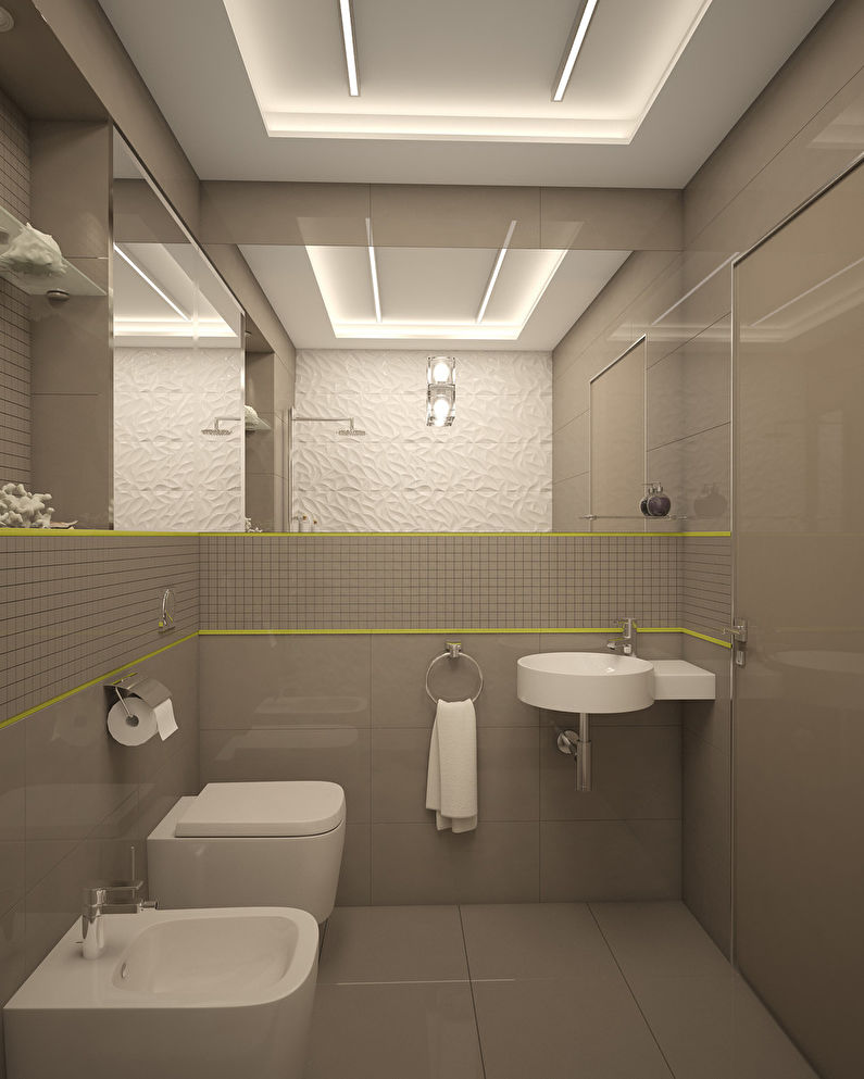 The apartment is in a modern style, 40 sq.m. - photo 10