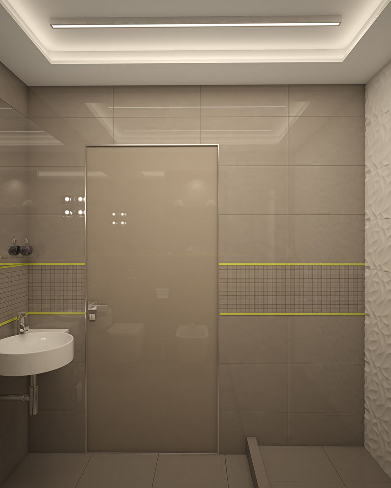 The apartment is in a modern style, 40 sq.m. - photo 12