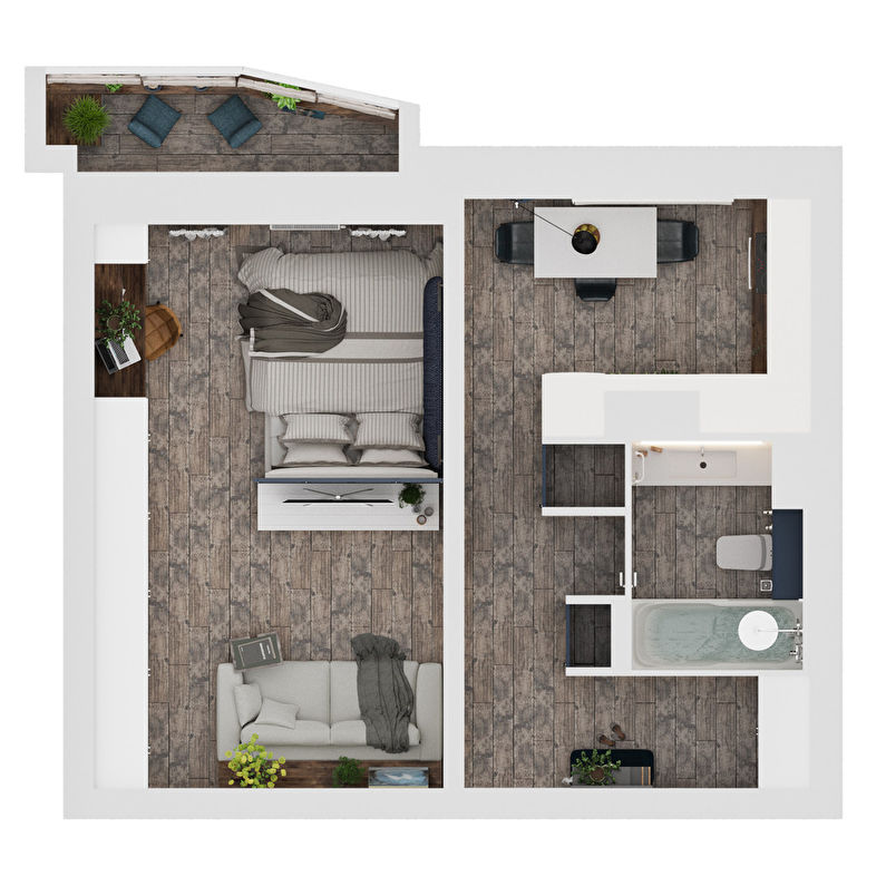 Apartment Design Fleur - photo 13