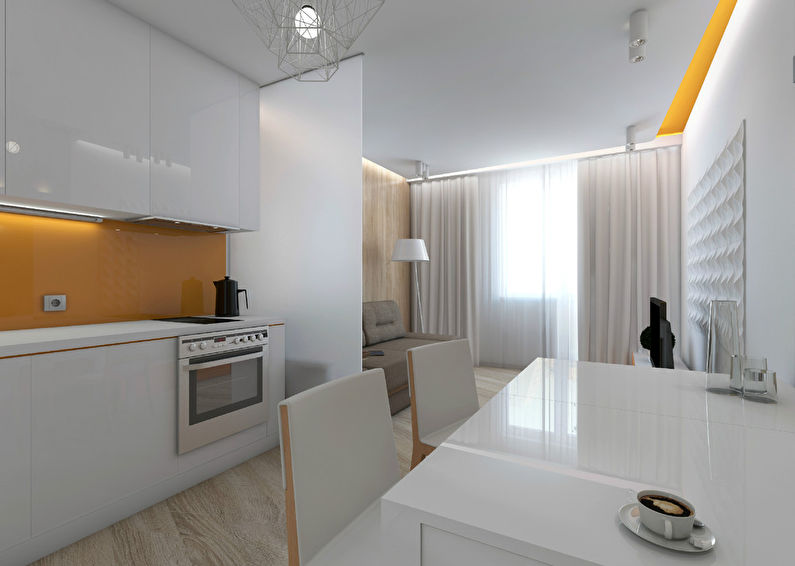 Apartment Interior 27 m2 - photo 3