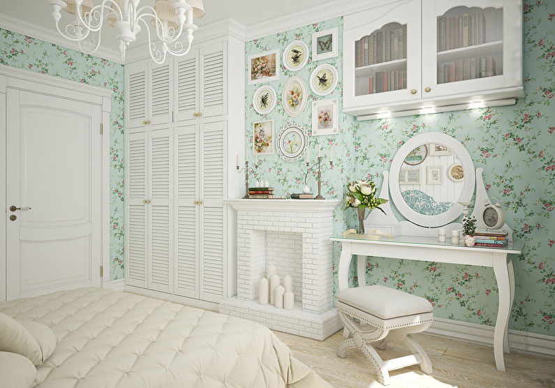 Slaapkamer in Provençaalse stijl - foto 3