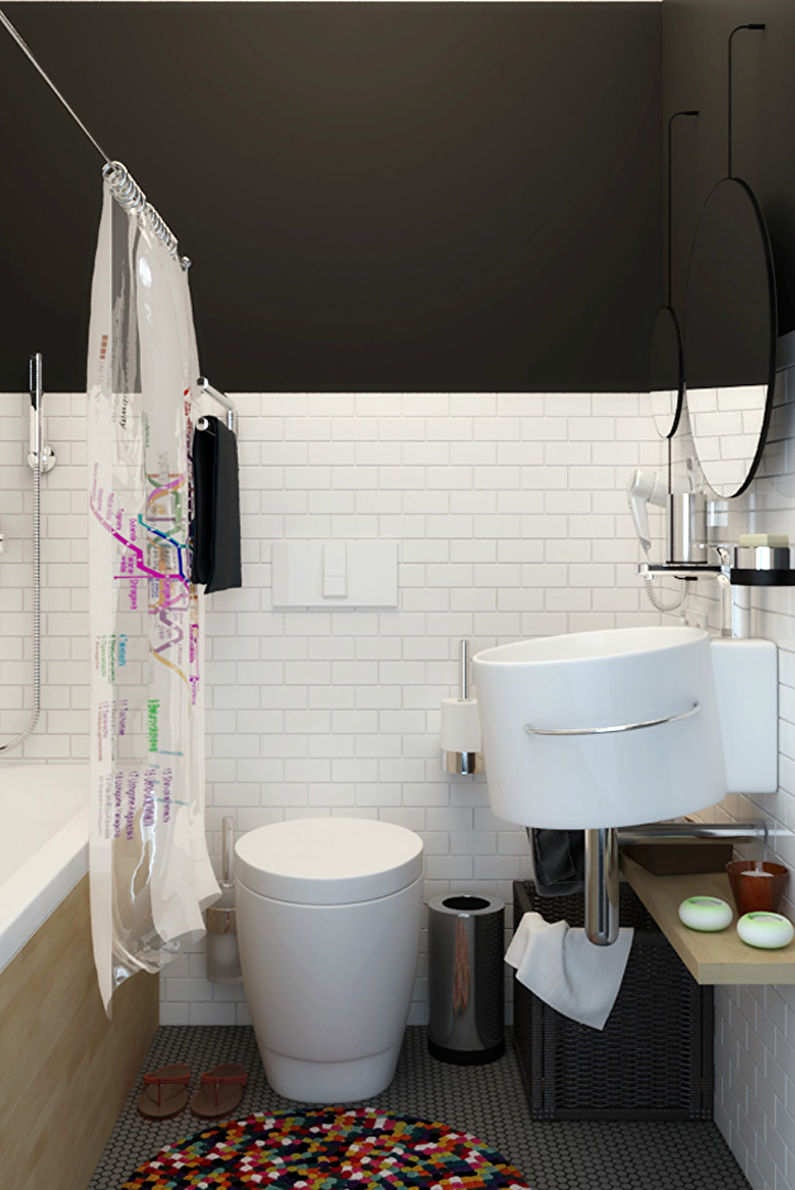 L’interior d’un petit apartament de 50 m2. - foto 7