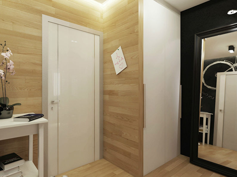 Wood & Stone: One-Room Apartment Project - photo 16