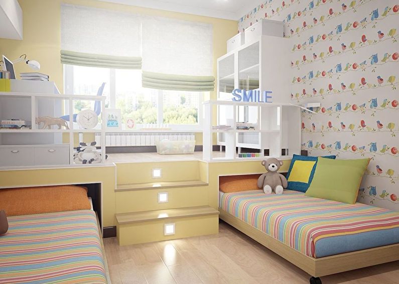 Podium - Design of a nursery for heterosexual children