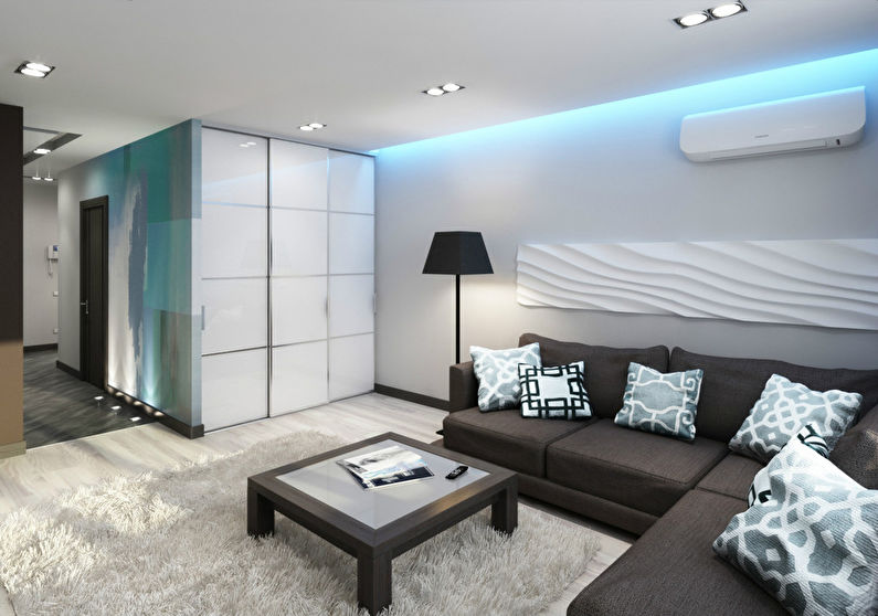 Interior of an apartment “High above the clouds” - photo 1