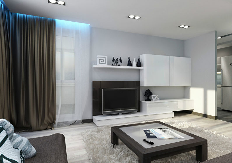 Interior of Apartment High Above the Clouds - photo 2