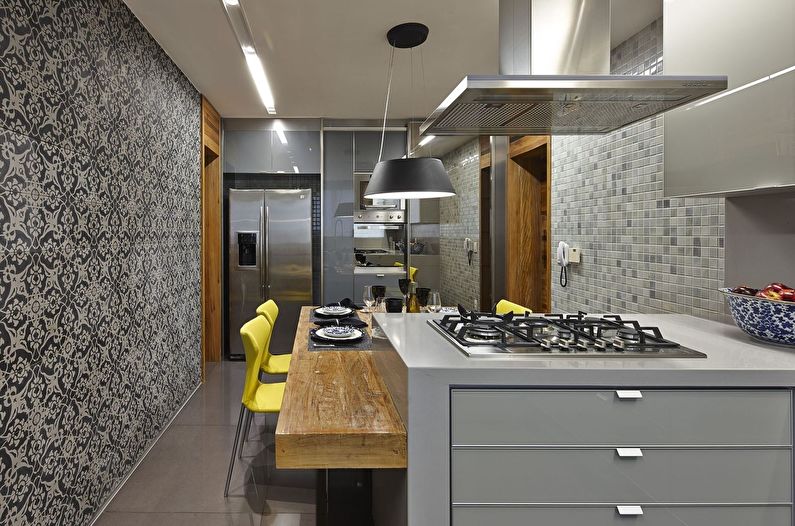 Art Nouveau Kitchen Design - Koelkast