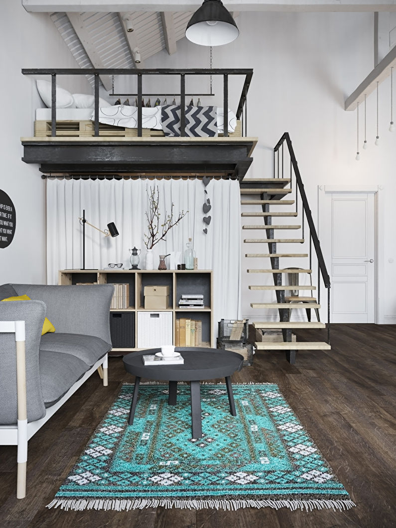Appartamento in stile loft scandinavo - foto 3