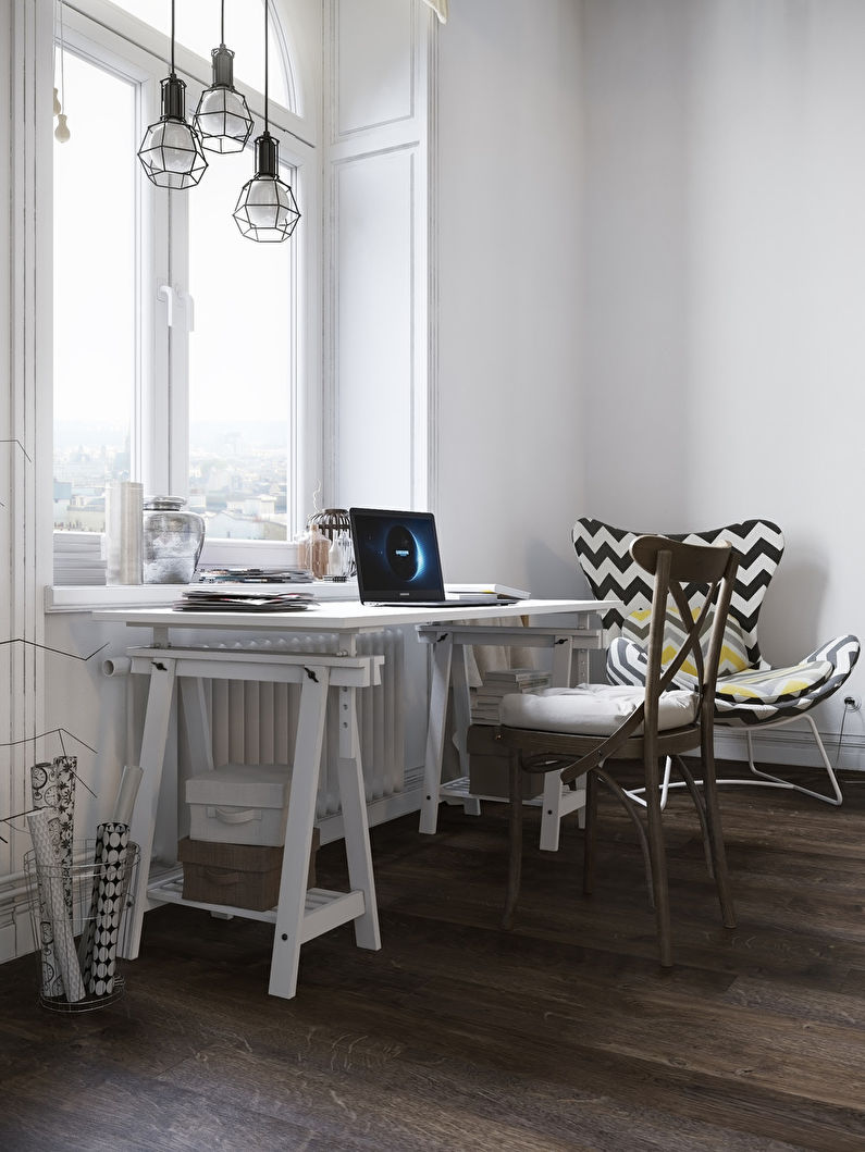Appartamento in stile loft scandinavo - foto 8